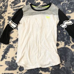 Pink long sleeve tee